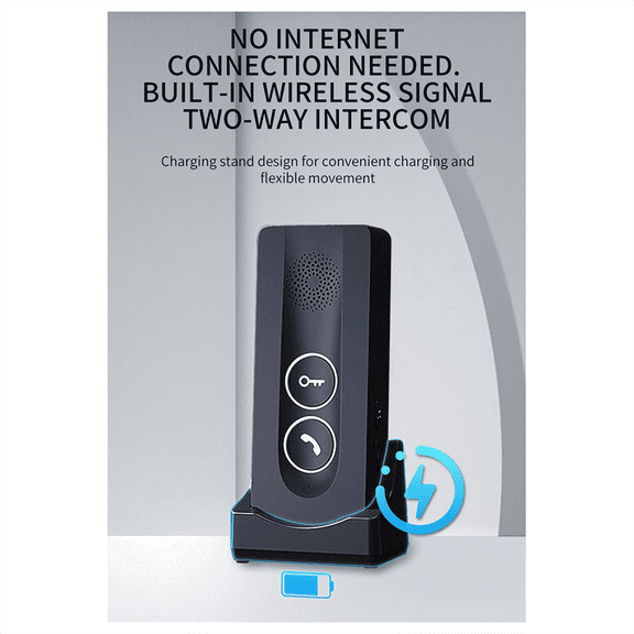 New 800M Long Distance Outdoor Doorbell Wireless Intercom Door Phone Unlocking Two-Way Intercom 433MHz B