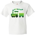 thumbnail image 3 of Inktastic St Patricks Irish Shamrock Train Youth T-Shirt, 3 of 5