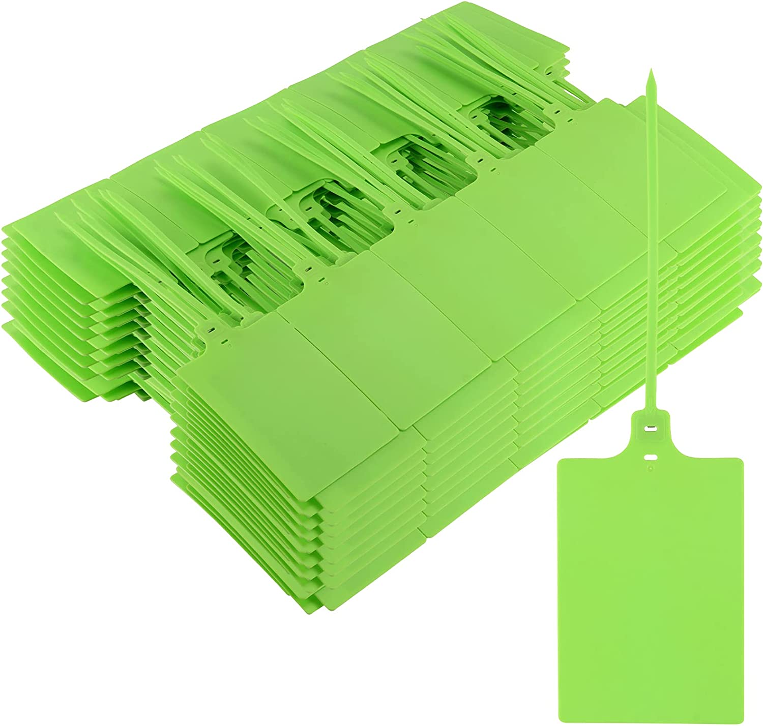 200 PCS Plastic Seals Shipping Tags, Writable SelfLocking Plastic Tags, Waterproof Large