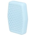 thumbnail image 1 of Funda de silicona suave para jabón, bolsa exfoliante, guante, depurador corporal para baño, cocina, azul claro, 1 of 14