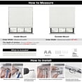 thumbnail image 6 of LazBlinds Cordless Roman Shades for Windows, Blackout Room Darkening Thermal Insulated Window Blinds, Lightweight Fabric Blinds for Indoor Windows, 42" W x 60" H, Off White, 6 of 6