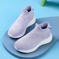 thumbnail image 7 of XIYON Toddler Shoes Girls Boys Girls Sneakers For Kids Lightweight Breathable Mesh Running Shoes Comfortable Casual Sports Shoes For Girls And Boys 5-5.5 Years, 7 of 7