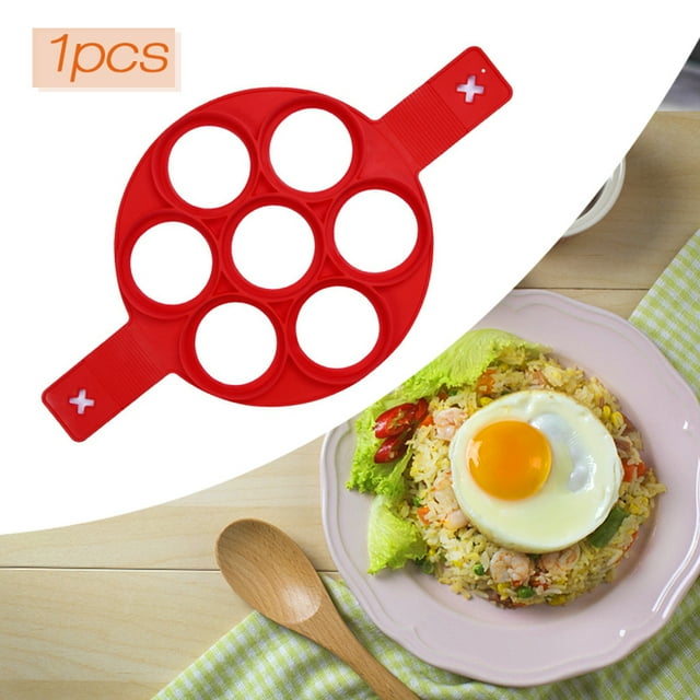 Labymos Silicone Non Stick Pancake Maker Egg Ring Cooking Tool for Frying Muffin Pancake or