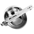 thumbnail image 2 of Cuillère à Soupe Pliante Portable en Acier Inoxydable pour Cuisiner en Voyage, 2 of 7