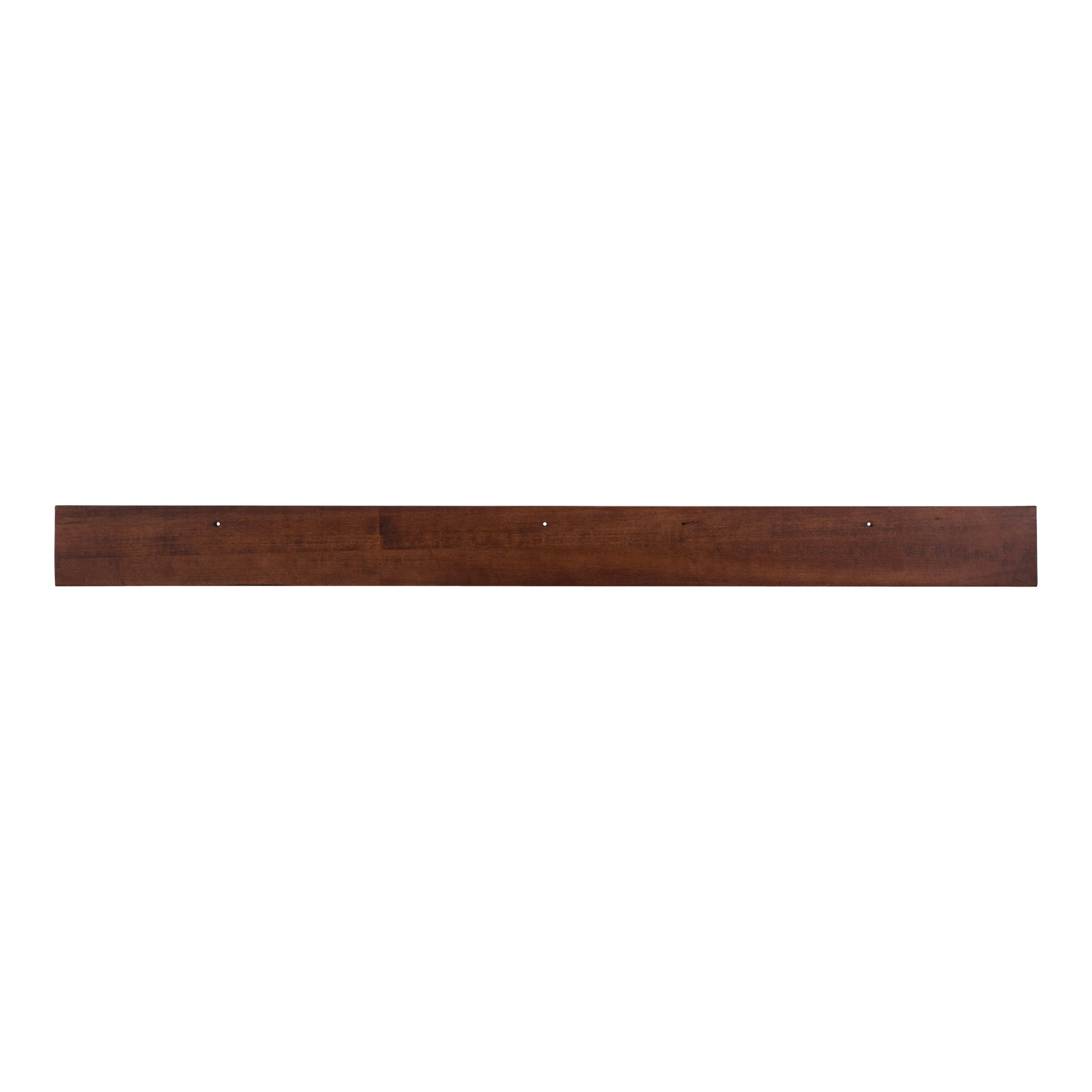 Kate and Laurel Wood Floating Shelf, 42" x 3.5", Walnut Brown