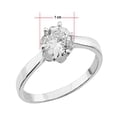 thumbnail image 2 of Anillo Solitario Horoz Plata .925 #8 WP13, 2 of 4