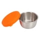 thumbnail image 1 of Tazas Contenedores De Condimentos De Acero Inoxidable De 50 Ml Taza De Salsa De Inmersión Pequeña Portátil A Prueba De Fugas Separada Con Tapa Para Salón De Belleza, 1 of 7