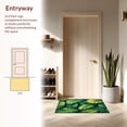 thumbnail image 3 of ODIKA 4' x 6' Machine Washable Non-Slip Area Rug, Tropical Leaf High Traffic Rug, Green, 10890, 3 of 7