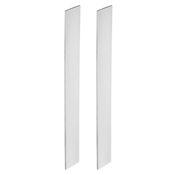 Uxcell 12L14 Steel for Knife Making Steel, 2 Pack 12" x 1-1/2" x 1/8" Steel Flat Bar