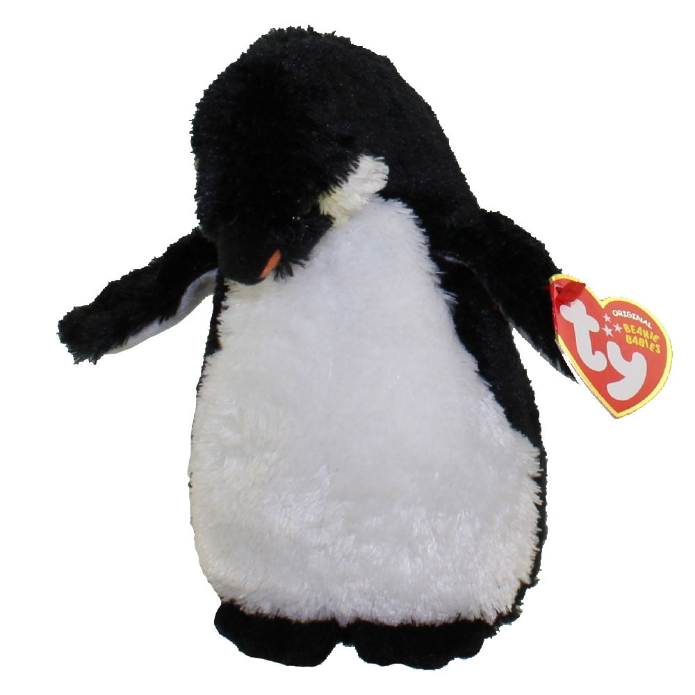 Ty Beanie Baby ~ KING the Penguin NEW MWMT Sea World Exclusive 6 Inch 