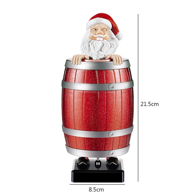 Caja de cigarrillos automática Strange Uncle Santa Spoof Case para regalo de marido B Sywqhk Libre de BPA