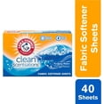 thumbnail image 2 of ARM & HAMMER Fresh'n Soft Fabric Softening Sheets, Purifying Waters 40 ct (Pack of 6), 2 of 7
