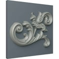 thumbnail image 5 of Ekena Millwork 8 7/8"W x 7 1/8"H x 3/4"P Terrones Scroll Onlay, Right, 5 of 6