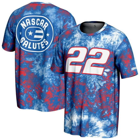 Men's-ProSphere Blue Joey Logano 2025 NASCAR Salutes Collection T-Shirt