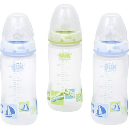 Gerber Nuk - Orthodontic Bottle, Nature 10oz, 3