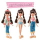 thumbnail image 3 of Muñeca de moda Bratz Slumber Party Jade con 2 pijamas y peluche, 3 of 7