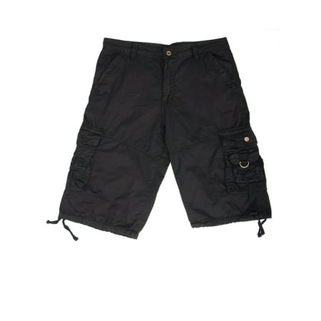 Dried Cotton Plants For Sale SAYFUT Men's Vintage Paratrooper Style Cotton Cargo Short Pockets Baggy Cargo Pant Black/Gray/Khaki ()