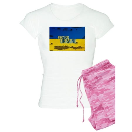 

CafePress - Pray For Ukraine Sweatshirt Stand With Uk Pajamas - Women s Light Pajamas