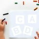 thumbnail image 5 of 36 plantillas reutilizables de letras y números para manualidades, ideales para pintar sobre madera, tela, piedra, pizarra y proyectos de bricolaje, 5 of 8