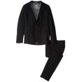 thumbnail image 1 of Costume Enfant Garçon Deux Pièces, Rayures Noires, 3 Enfants en Bas Âge, 1 of 2