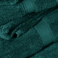 thumbnail image 5 of Superior 800 GSM Egyptian Cotton 8-Piece Towel Set, Soft Ultra Absorbent Towels, Purple, 5 of 7