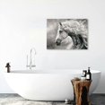 thumbnail image 5 of Acheng Horse Canvas Wall Art: Animal in The Wind Artwork Picture Print for  Room  20x16inch, 5 of 6