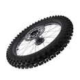 thumbnail image 1 of 17 Inch Front Wheel Rim Tire Assembly, Front Wheel Tire and Rim 70/100-17 2.75-17 Enhanced Stability  Replacement for TM MX80 for 125cml 140ml Dirt Pit Bike, 1 of 7