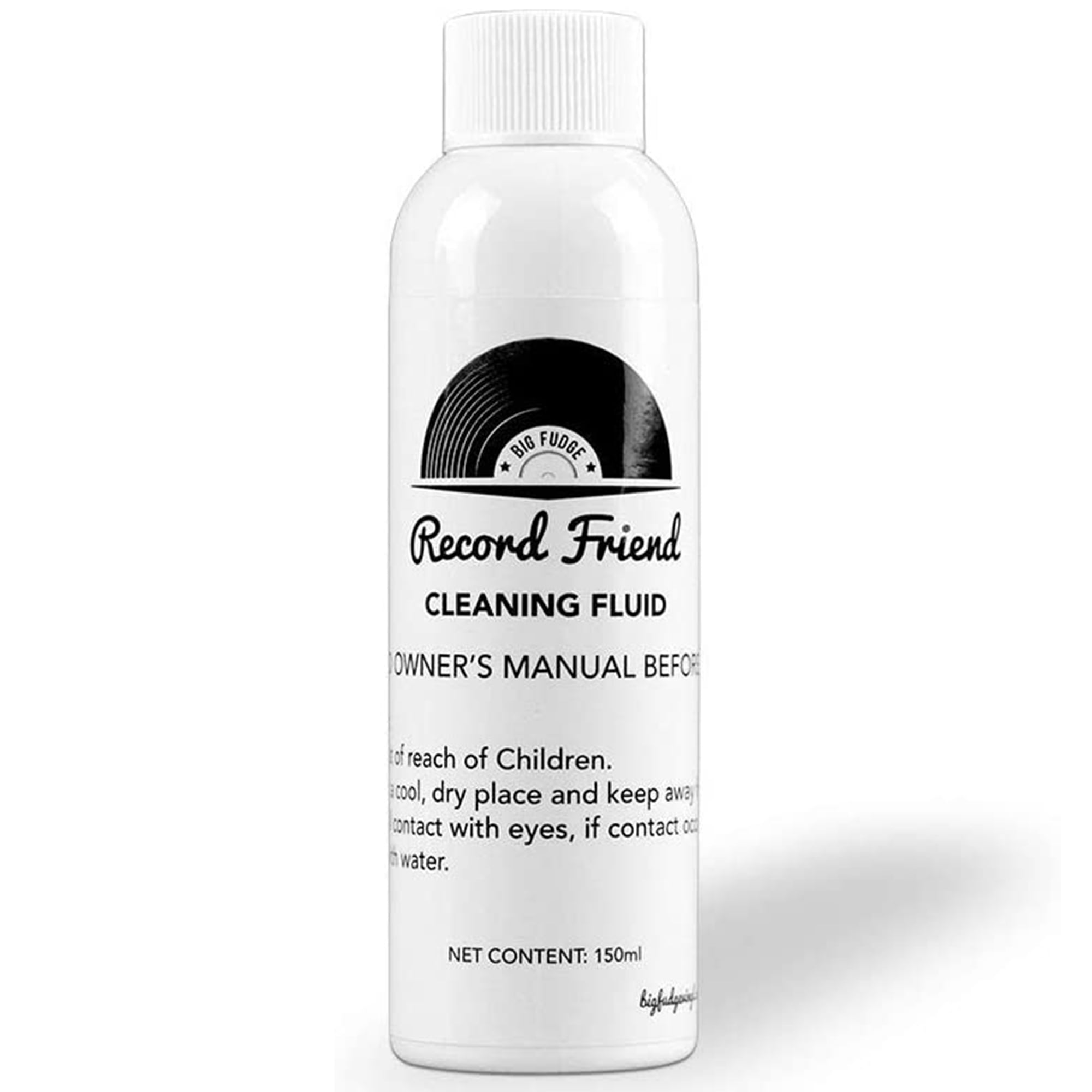 Big Fudge Vinyl Record Cleaning Solution,150 ml Vinyl Cleaner Refill