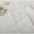 thumbnail image 2 of Kitchen Curtains 36 Inch Cafe Curtain Tiers, Light Filtering Linen Textured Short Curtains for Bathroom, Semi Sheer Farmhouse Small Window Curtain Rod Pocket 2 Panels (Light Beige), 2 of 7