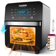 thumbnail image 1 of Nuwave Brio 15.5Qt freidora de aire, horno tostador y kit de asador, nueva tecnología avanzada de convección turbo 2024, libre de PFAS saludable, máxima uniformidad y crujiente, potente 1800 W, 50-425, 1 of 5