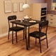 thumbnail image 2 of Qinaqin cm de Profundidadining Mesa para 2 Pequeño Cuadrado kitchen Profundidadinner Set Space Saving Madera Moderno Profundidadinette Anchoith Upholstered de, 2 of 8