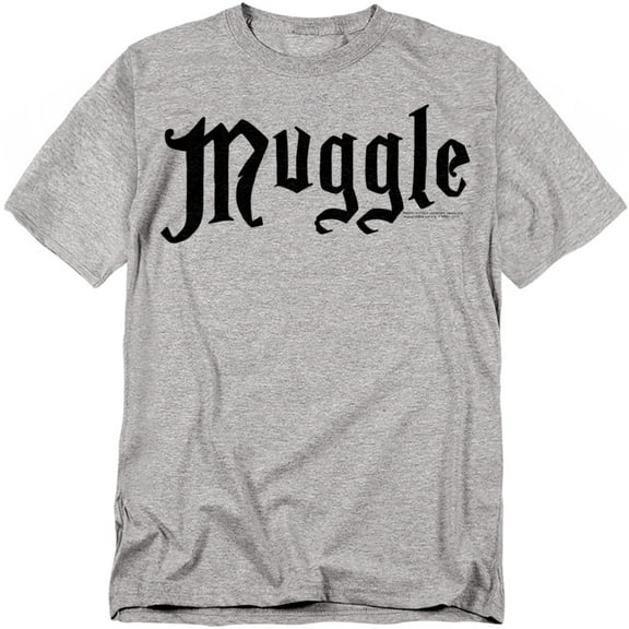 Harry Potter T-Shirt Muggle Unisex Graphic Tee For Men & Women Athletic Heather