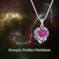 thumbnail image 6 of SOULMEET  Zodiac Sign Necklace Celestial Constellation Necklace Horoscope Astrology Zodiac Pendant Necklace Gift for Women, 6 of 10