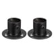 thumbnail image 1 of Soporte de soporte de varilla de brida de socket de acero inoxidable Uxcell de 0.88'' de diámetro, negro, paquete de 2, 1 of 6