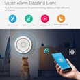 thumbnail image 3 of Injueey NAS-AB02W WiFi Alarma Control remoto USB / Powered Home Hotel Office 100 db Sirena fuerte Electrónica, 3 of 6