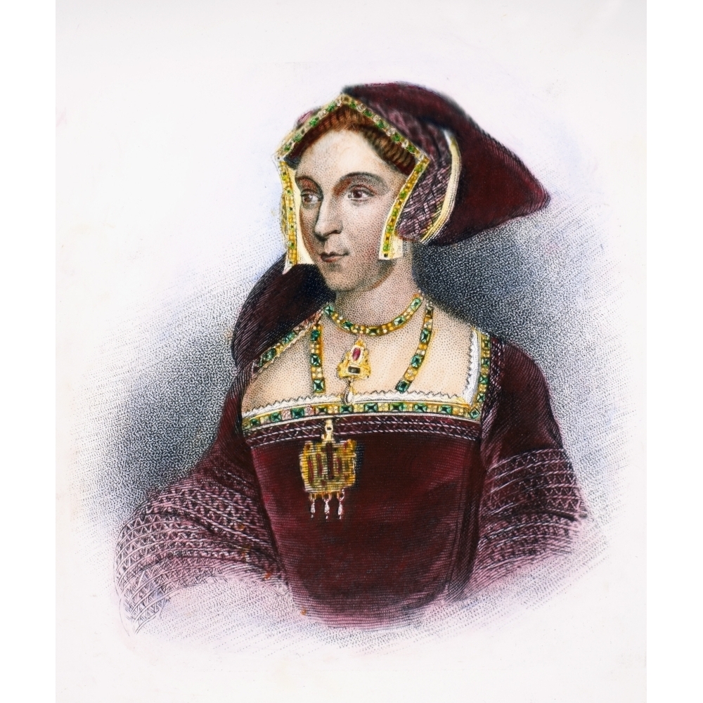 Jane Seymour (1509-1537). Nthird Wife Of King Henry Viii Of England ...