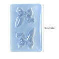 thumbnail image 5 of CIYISON Bow Ears Silicone Molds 3D Bowknot Epoxy Resin Casting Mold for DIY Keychain Jewelry Home Decor Crafts Casting Tool, 5 of 8