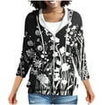 thumbnail image 2 of Women's Lightweight Athletic Jacket Raglan Sleeve Hooded Pocket Zipper Sweater Casual Wear, 2 of 7