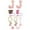 J, variante sur Ensemble d'Accessoires pour Verres et Bouteilles, Écusson Brodé, Couvre-Pailles, Breloque, Collier, Chaîne, Protection Anti-Fuite, Accessoires pour Tasses, Trousse Complète de Mise à Niveau Décorative