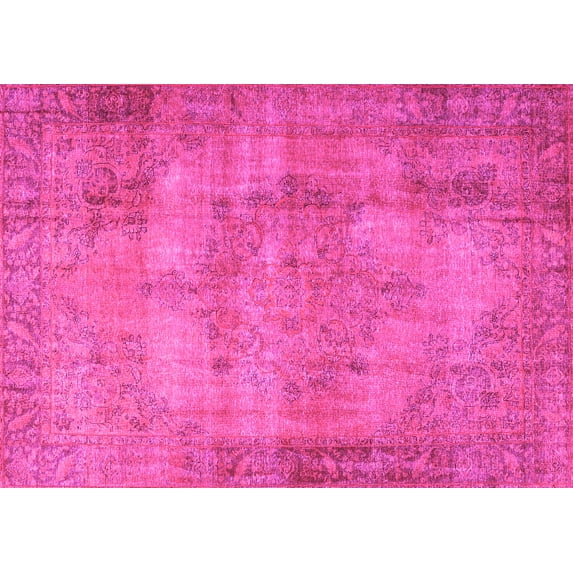 Ahgly Company Indoor Rectangle Persian Pink Traditional Area Rugs, 2' x 5'