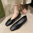 thumbnail image 5 of AUDeals Women's Dress Shoes, Faux Leather Loafers with Pointed Toe and Low Wedge Comfort for Work and Formal Wear, 5 of 7