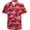 American Flag, variant on Mens Funny Hawaiian Shirts 3D Graphic Button Down Short Sleeve Tropical Holiday Beach Aloha Shirt