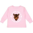thumbnail image 3 of Inktastic A Girl Who Loves Horses Boys or Girls Long Sleeve Toddler T-Shirt, 3 of 5