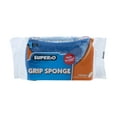 thumbnail image 2 of Superio Scrub Sponge with Grip, Heavy Duty Duel Sided Kitchen Sponge (Blue), 2 of 3