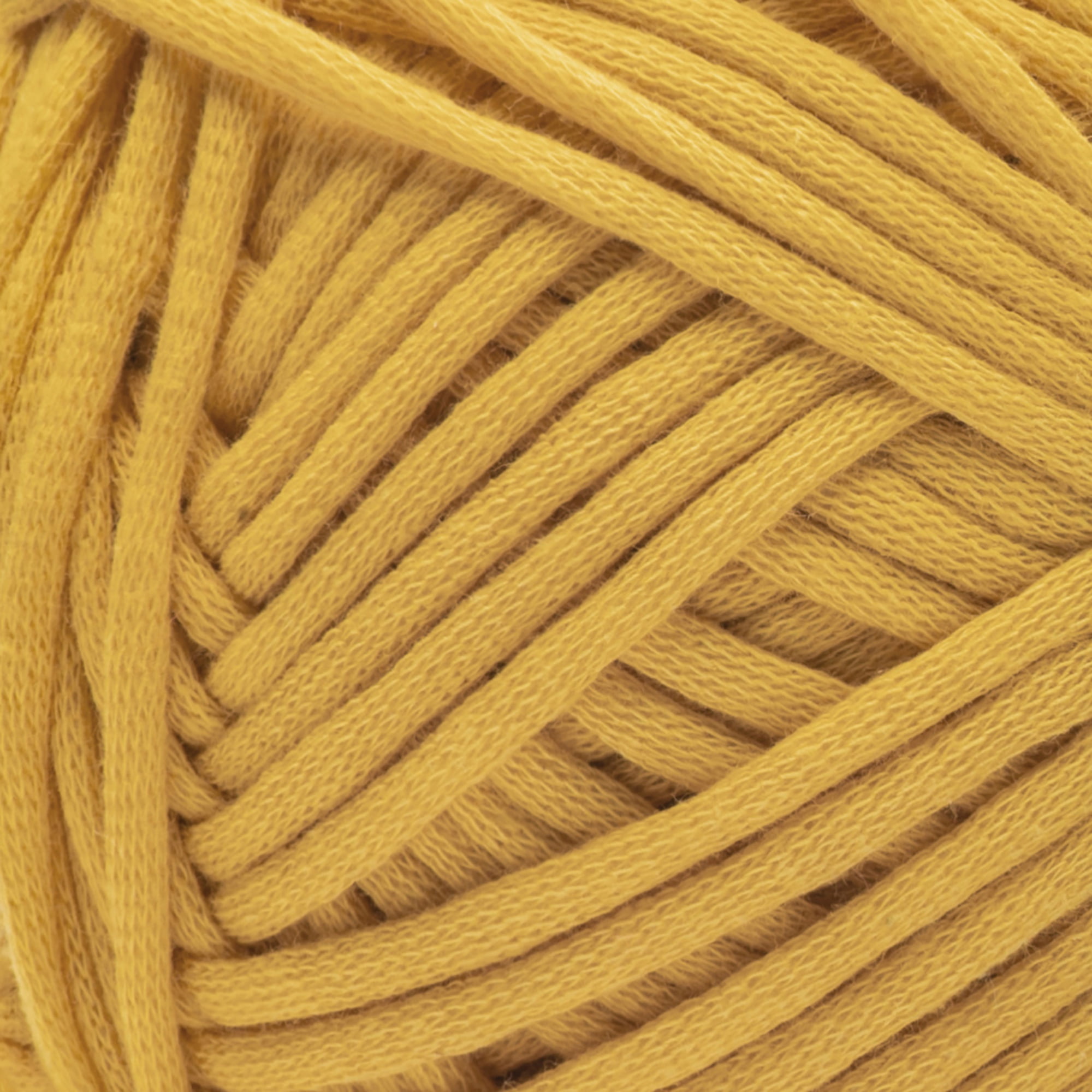Bernat® Maker™ #5 Bulky Cotton Yarn, Saffron 8.8oz/250g 317 Yards (2 Pack)
