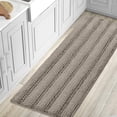 thumbnail image 1 of Alfombra de baño H.VERSAILTEX, extralarga y absorbente, color topo, 1 of 6