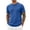 Dark Blue, variant on Huangxinggg Graphic T Shirt Letter Print Starry Sky Short Sleeve Tee Casual Summer Top Comfortable Blend Shirt Fitted T Shirts