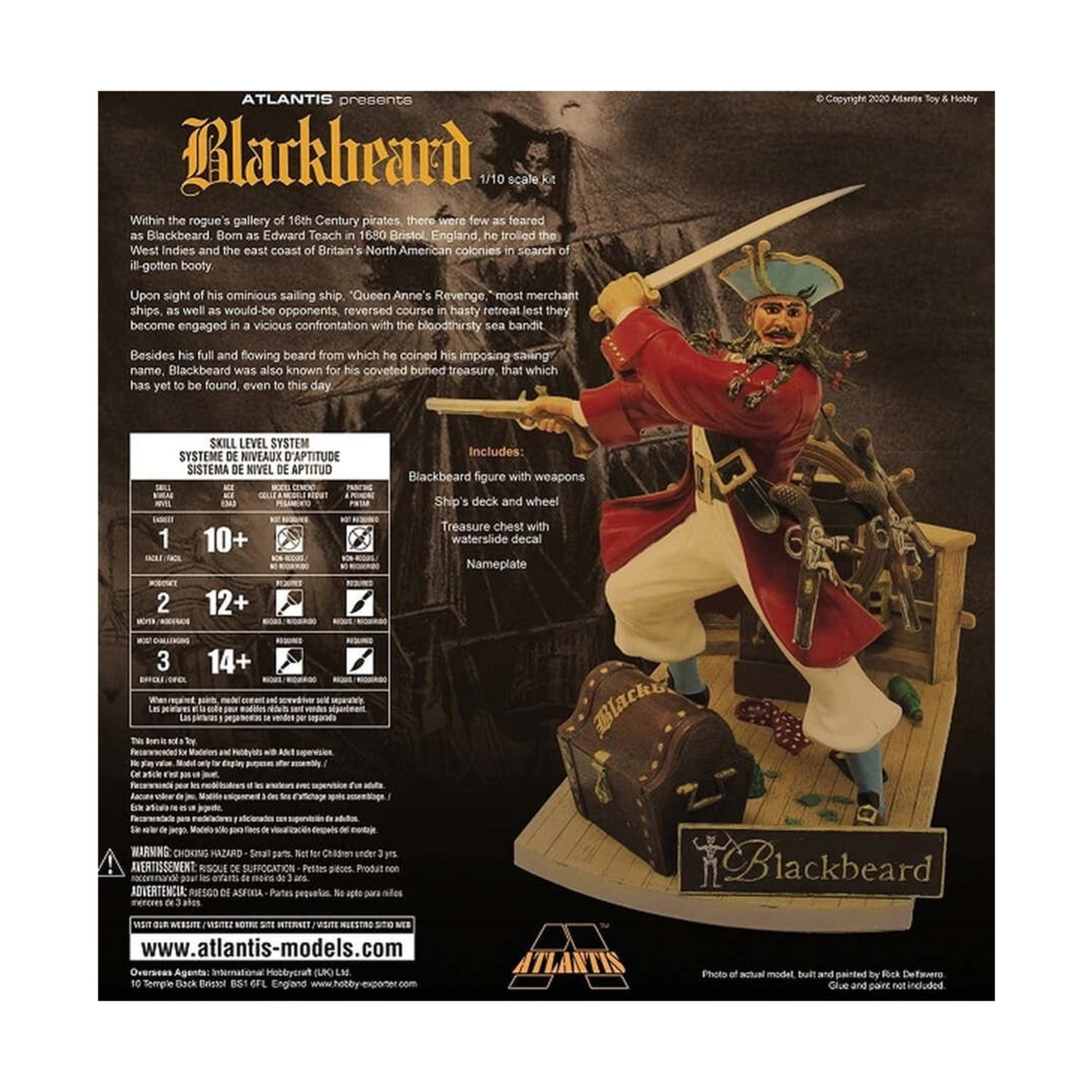 Amazon.com: Atlantis 3002 Blood Thristy Blackbeard The