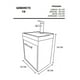thumbnail image 2 of Gabinete Flotante para Baño con Llave Monomando Y Lavamanos Nogal Neo Decomobil, 2 of 4