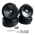 thumbnail image 3 of Walson 4 Pcs Pneus en Caoutchouc Drift avec Moyeux de Roue pour Camions RC WPL D12 Style 3, 3 of 4